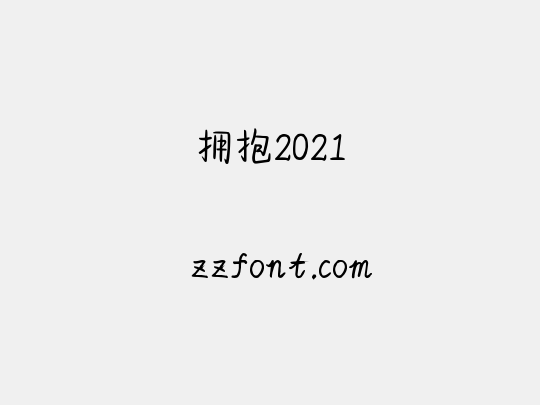 拥抱2021