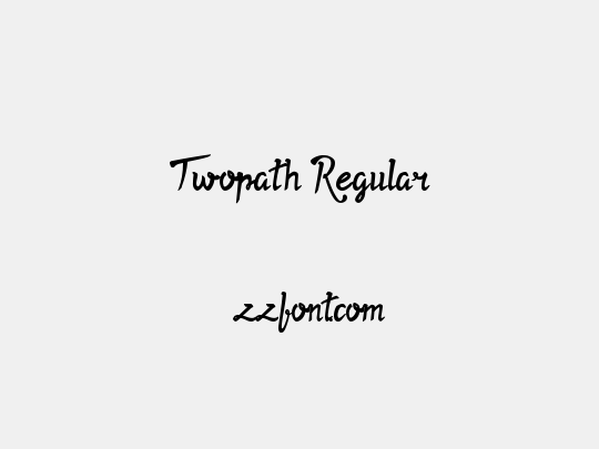 Twopath Regular