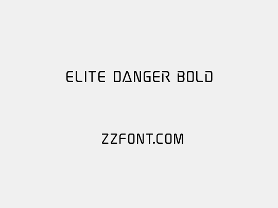 Elite Danger Bold