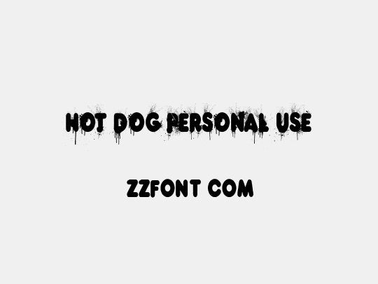 HOT DOG PERSONAL USE