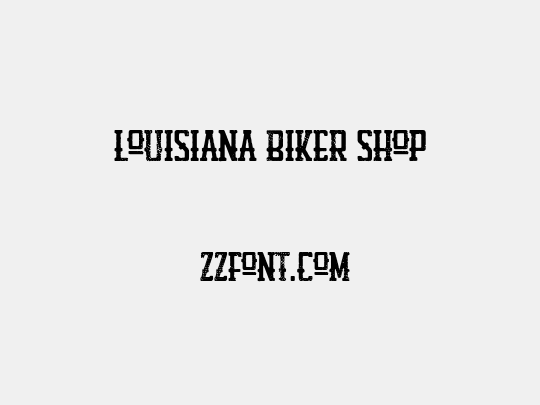 Louisiana Biker Shop