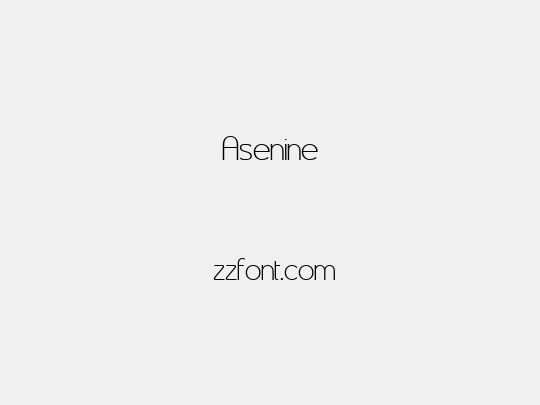 Asenine