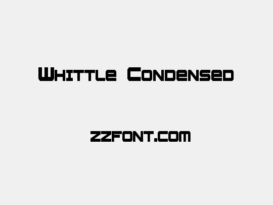 Whittle Condensed