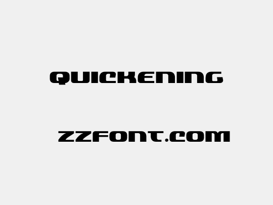 Quickening