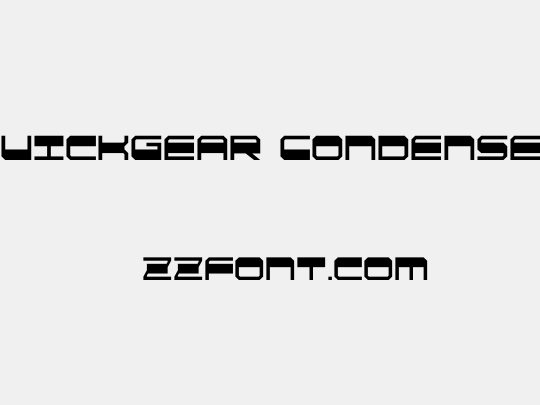 QuickGear Condensed