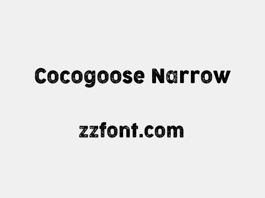 Cocogoose Narrow