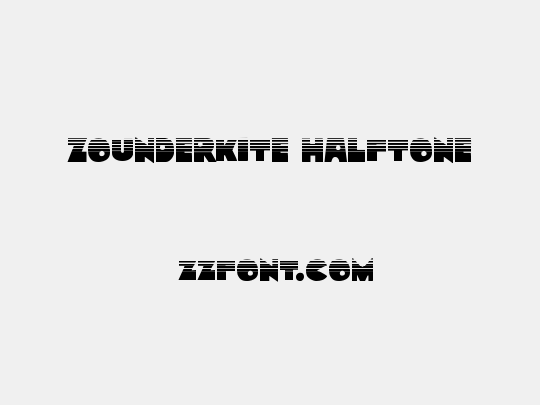 Zounderkite Halftone