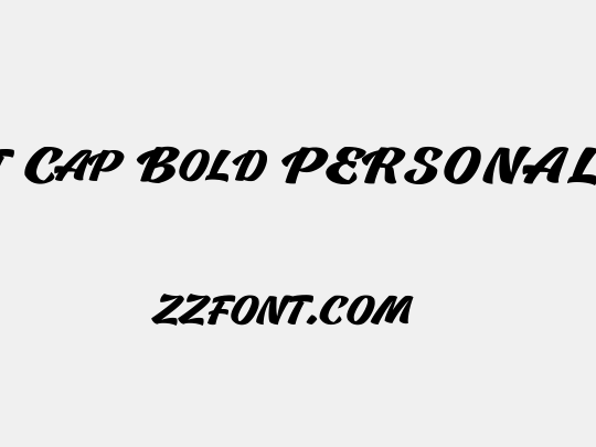 Casat Cap Bold PERSONAL USE