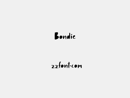 Bondie