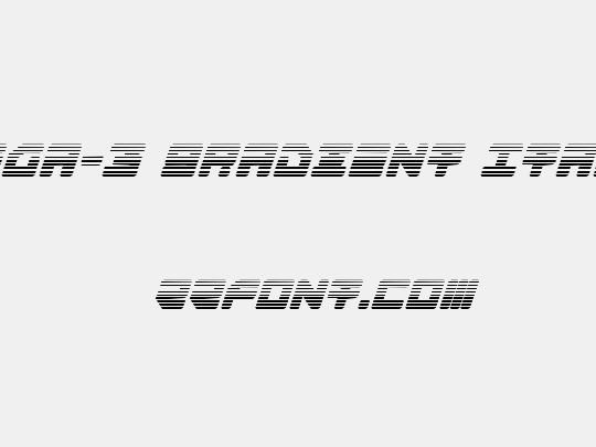 Omega-3 Gradient Italic