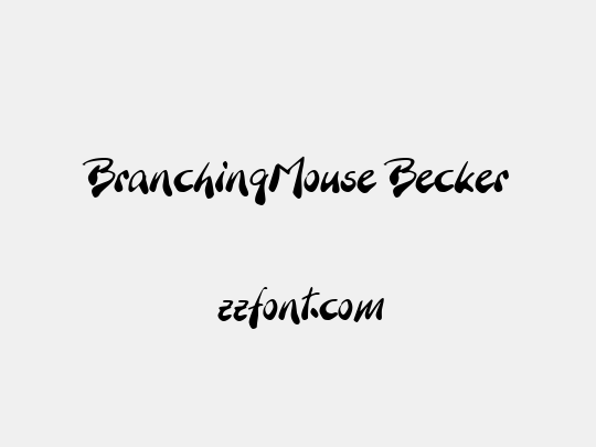 BranchingMouse Becker