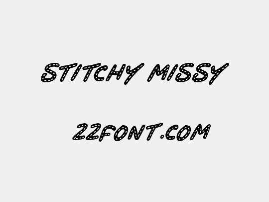 Stitchy Missy