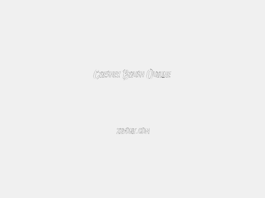 Creshex Brush Outline