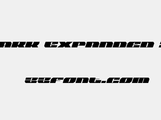 Joy Shark Expanded Italic