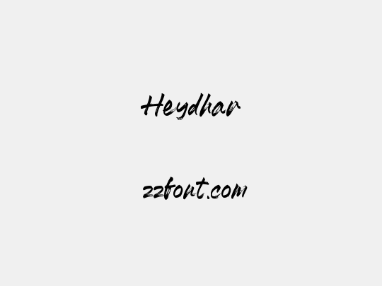 Heydhar