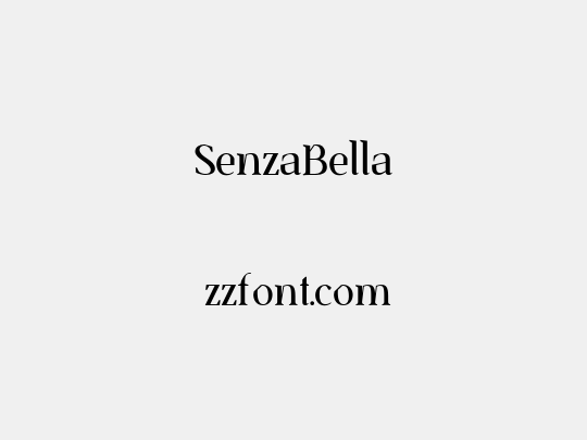 SenzaBella