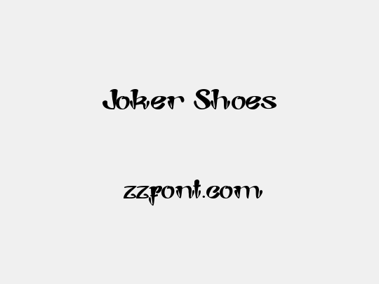 Joker Shoes