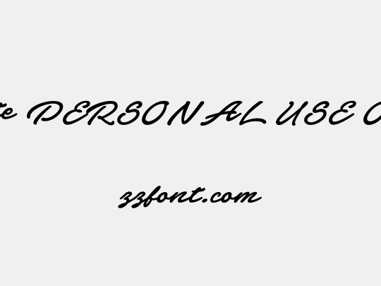 Elevate PERSONAL USE ONLY