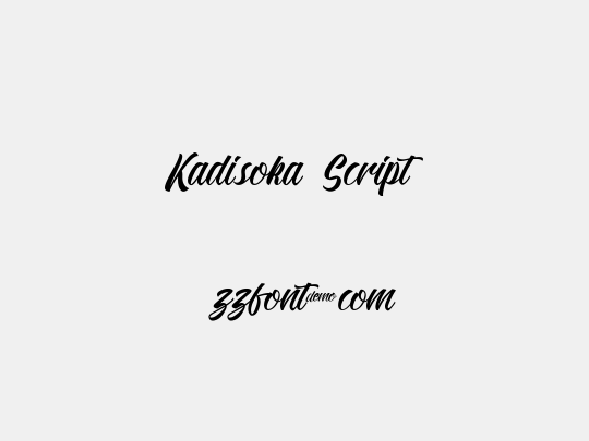 Kadisoka Script