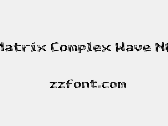 Matrix Complex Wave NC