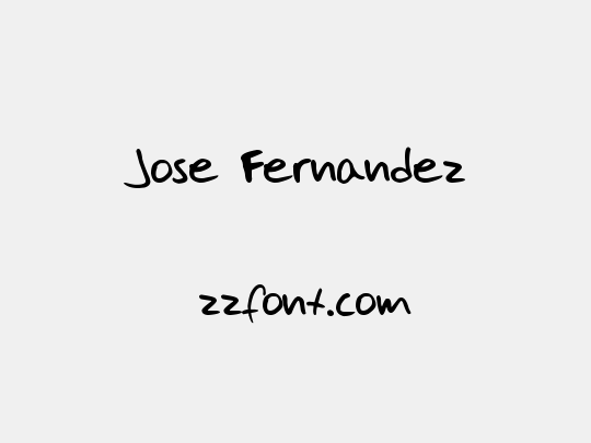 Jose Fernandez