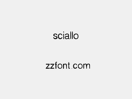 sciallo