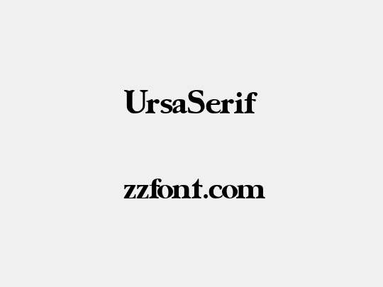 UrsaSerif