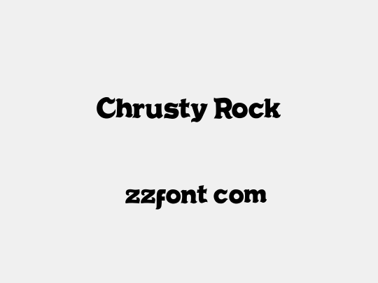 Chrusty Rock
