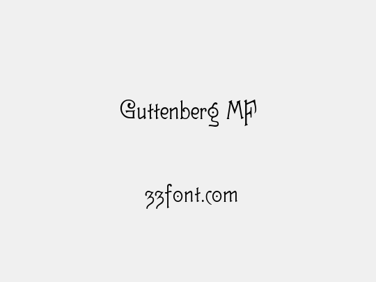 Guttenberg MF