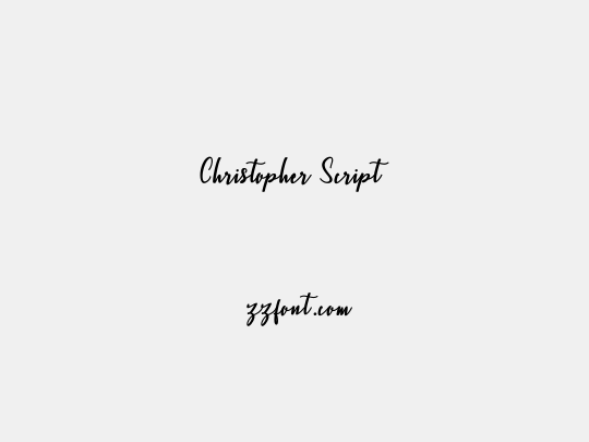 Christopher Script