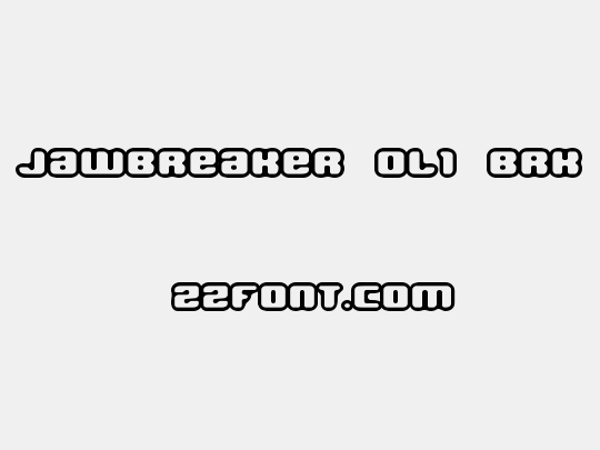 Jawbreaker OL1 BRK