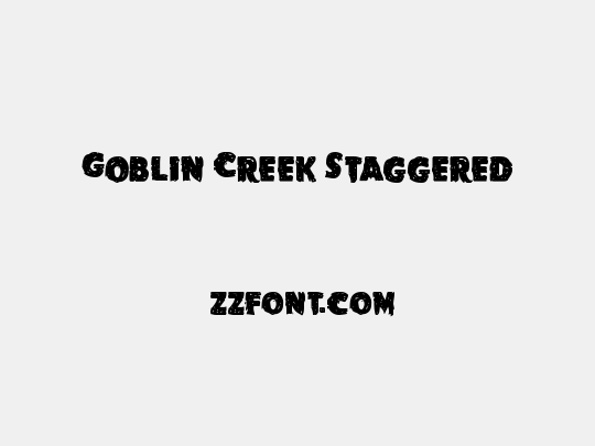 Goblin Creek Staggered