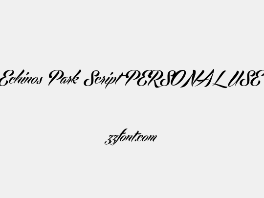 Echinos Park Script PERSONAL USE ONLY