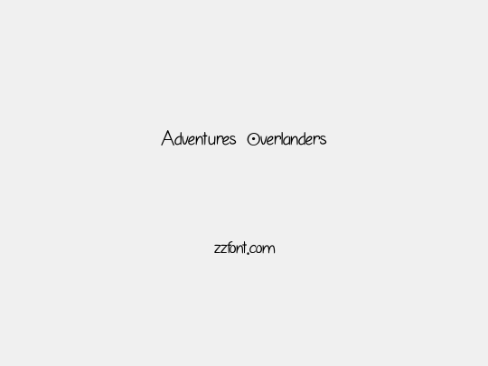 Adventures  Overlanders