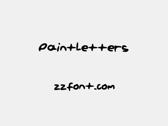 PaintLetters