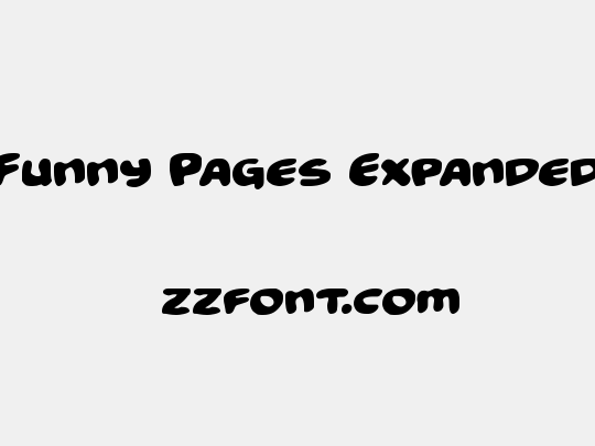 Funny Pages Expanded