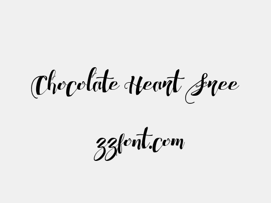 Chocolate Heart Free