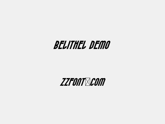 Belithel Demo