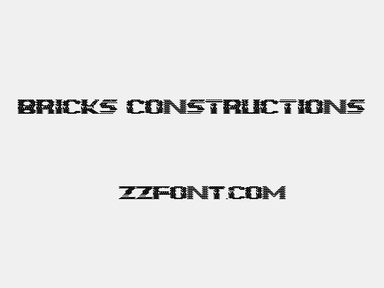 Bricks Constructions