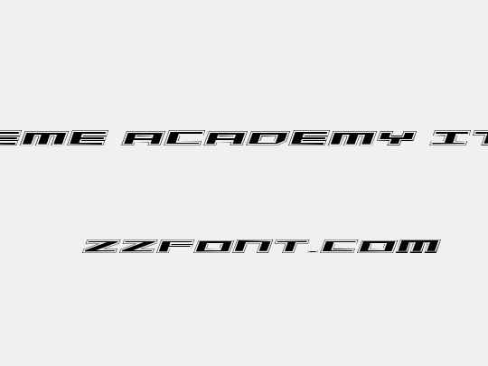 Trireme Academy Italic