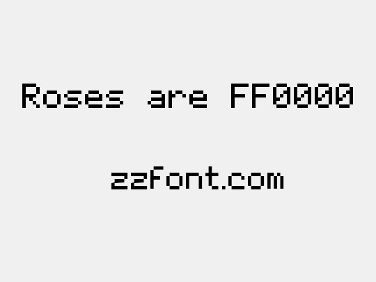 Roses are FF0000