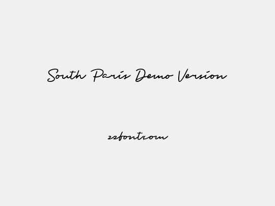 South Paris Demo Version