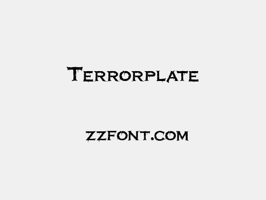 Terrorplate