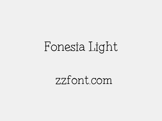 Fonesia Light