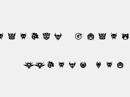 Robofan Symbols