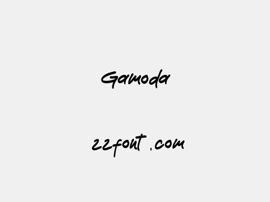 Gamoda