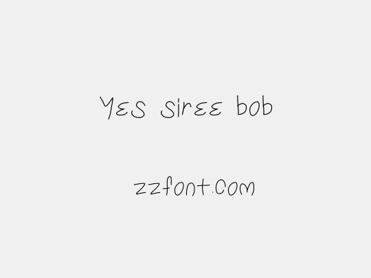 Yes siree bob