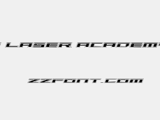 Trireme Laser Academy Italic