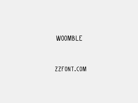 Woomble