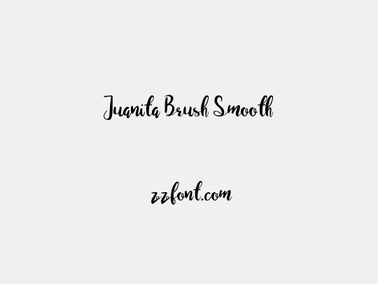 Juanita Brush Smooth